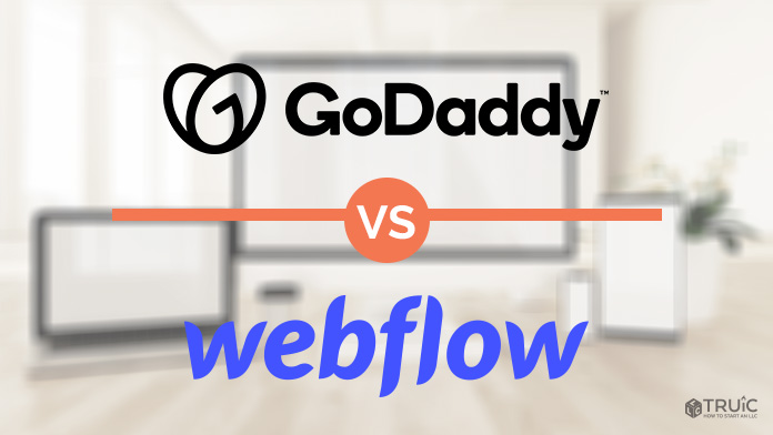 GoDaddy vs Webflow.