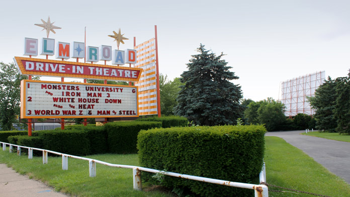 Drive-In Movie Theater Image