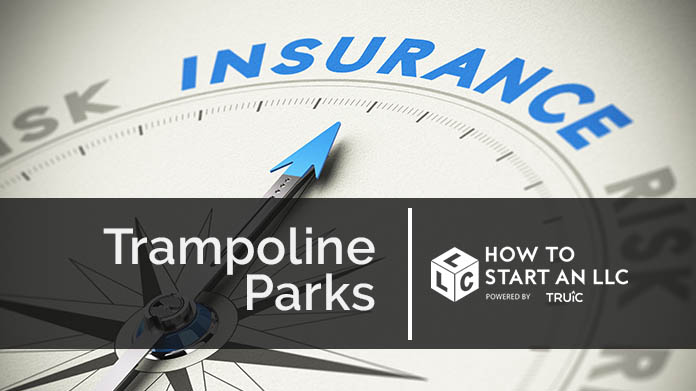 Compass needle pointing towards blue insurance logo