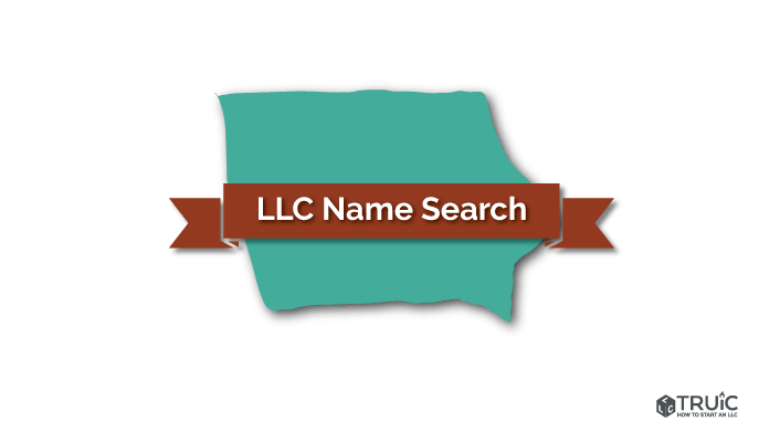Iowa LLC Name Search Image