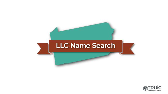 Pennsylvania LLC Name Search Image