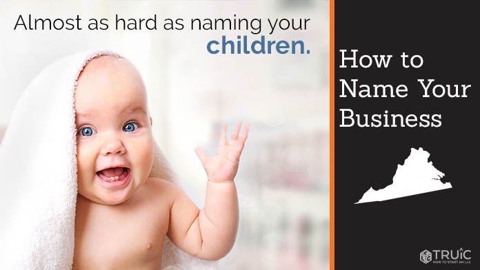 Learn how to name a Virginia business