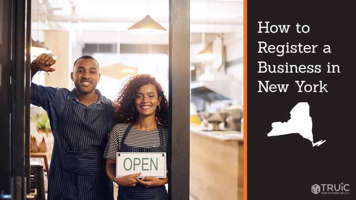 Register a business in New York.
