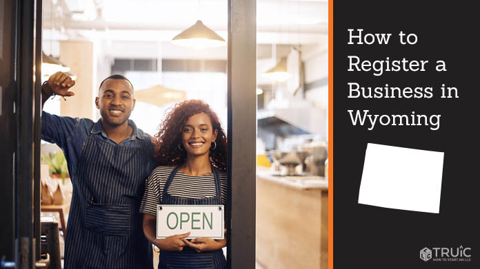 Register a business in Wyoming.