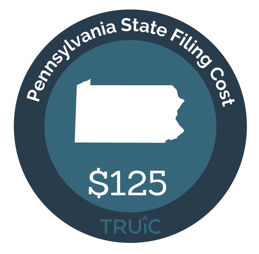 Cost to Start an LLC in Pennsylvania